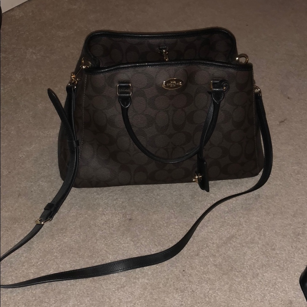 Authentic brown Coach bag